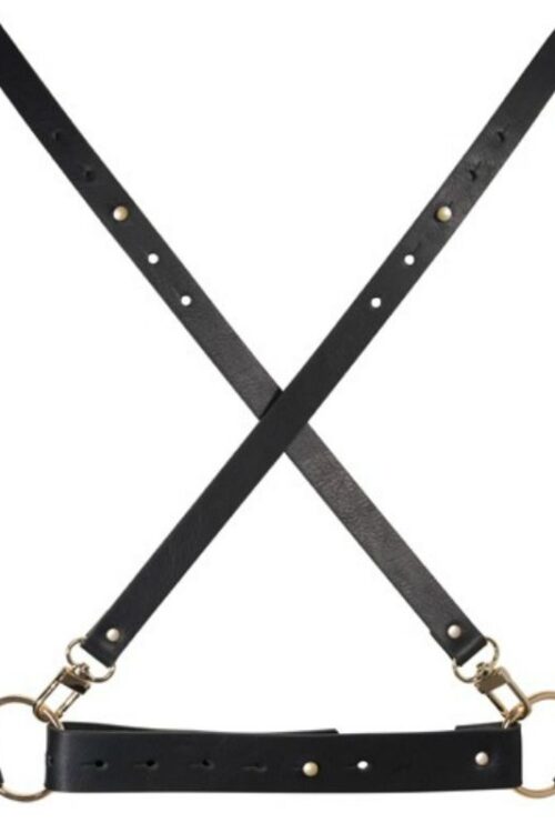 BIJOUX INDISCRETS MAZE – ARNÉS X NEGRO