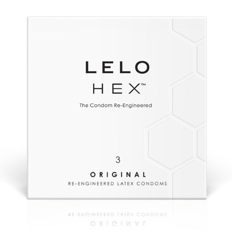 LELO – HEX PRESERVATIVO CAJA 3 UDS