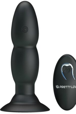 PRETTY LOVE - PLUG VIBRADOR Y ROTACIÓN POR CONTROL REMOTO