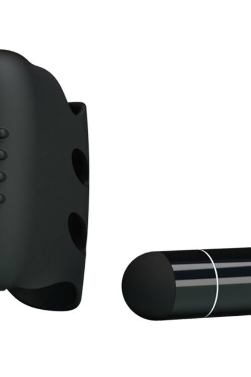 PRETTY LOVE – FLIRTATION DEDAL CON VIBRACIÓN STEWARD NEGRO