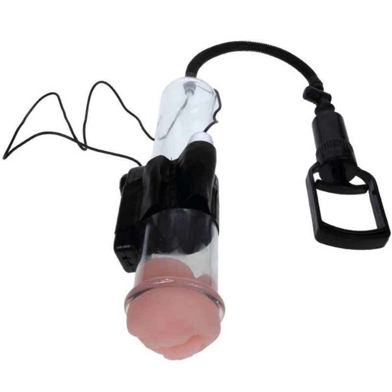 BAILE - BOMBA DE ERECCIÓN CON TIRADOR DE DEDO Y VIBRACIÓN - Imagen 3