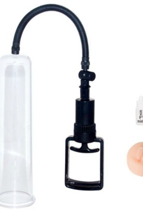 BAILE – BOMBA DE ERECCION TIRADOR Y BOQUILLA VAGINA 25 CM