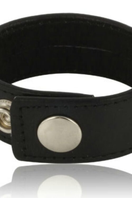 LEATHER BODY – CORREA CUERO AJUSTABLE PARA PENE NEGRO
