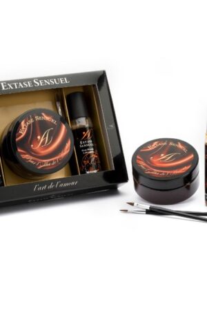 EXTASE SENSUAL - KIT COFRE CHOCOLATE AFRODISIACO