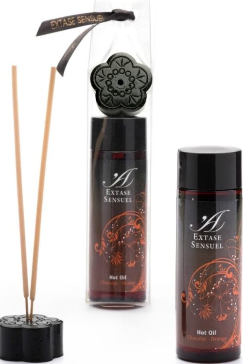EXTASE SENSUAL – ACEITE ESTIMULANTE CHOCOLATE Y NARANJA 100 ML