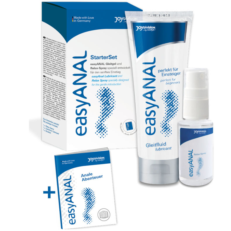 JOYDIVISION EASYANAL - STARTER SET LUBRICANTE + RELAJANTE ANAL - Imagen 2