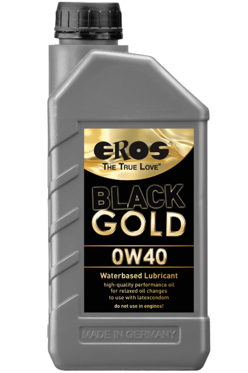 EROS – BLACK GOLD 0W40 LUBRICANTE BASE AGUA 1000 ML