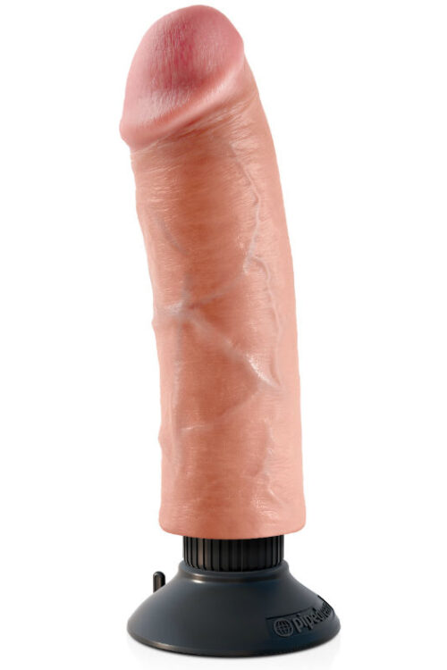 KING COCK – DILDO VIBRADOR 20.32 CM NATURAL