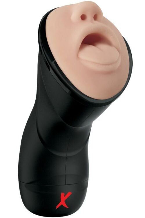 PDX ELITE – STROKER REALÍSTICO GARGANTA PROFUNDA CON VIBRACIÓN