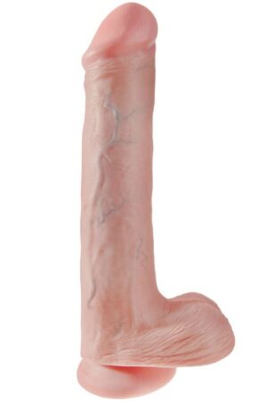 KING COCK - PENE CON TESTÍCULOS 35.6 CM COLOR NATURAL