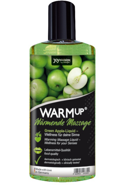 JOYDIVISION WARMUP – ACEITE DE MASAJE MANZANA VERDE 150 ML