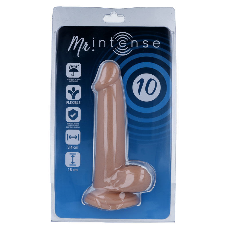 MR INTENSE - 10 PENE REALÍSTICO 18 CM -O- 3.4 CM - Imagen 4