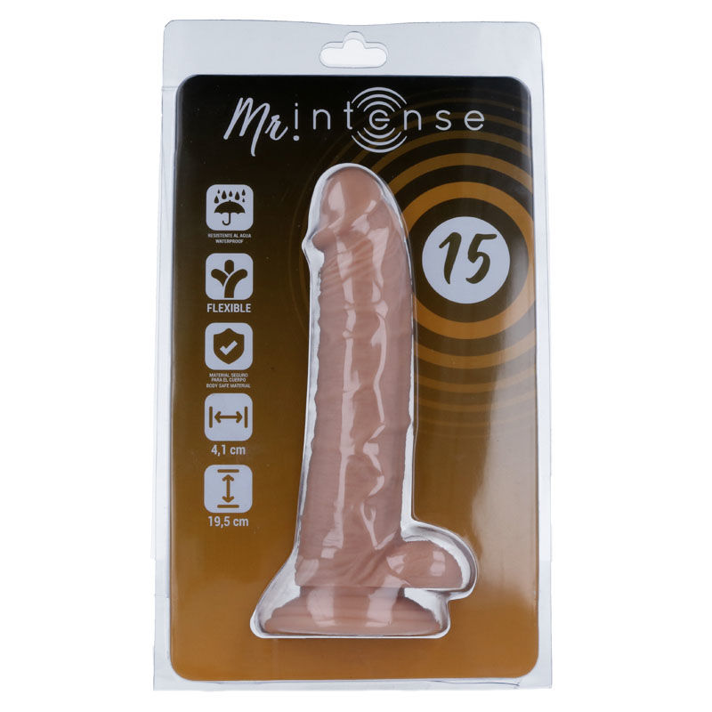 MR INTENSE - 15 PENE REALÍSTICO 19.5 CM -O- 4.1 CM - Imagen 4