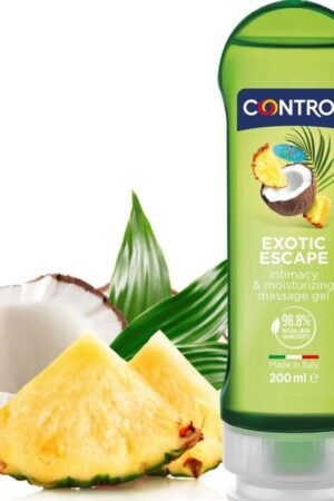 CONTROL - 2 EN 1 MASSAGE & PLEASURE EXOTIC 200 ML