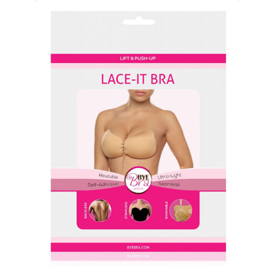 BYE-BRA - LACE-IT REALZADOR PUSH-UP NEGRO COPA B - Imagen 3