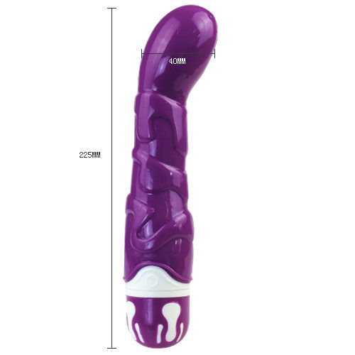 BAILE - REALISTIC COCK 10 RITMOS SENSATION VIOLETA - Imagen 5