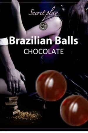 SECRETPLAY - BRAZILIAN BALLS CHOCOLATE SET 2 BOLAS