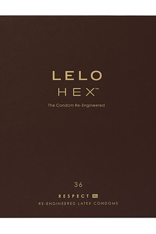 LELO – HEX PRESERVATIVO RESPECT XL 36 PACK