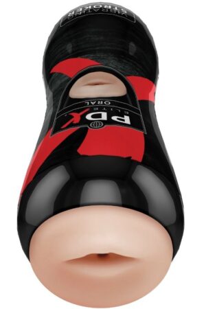 PDX ELITE - MASTURBADOR CON VIBRACIÓN BOCA
