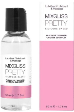 MIXGLISS - PRETTY LUBRICANTE SILICONA FLOR DE CEREZA 50 ML