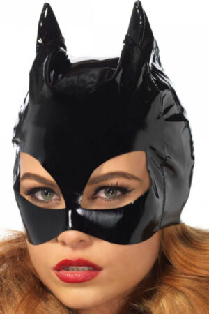 LEG AVENUE - MÁSCARA DE CATWOMAN VINILO NEGRO