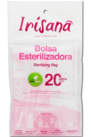 IRISANA - BOLSA ESTERILIZADORA COPA VAGINAL 1 UNIDAD
