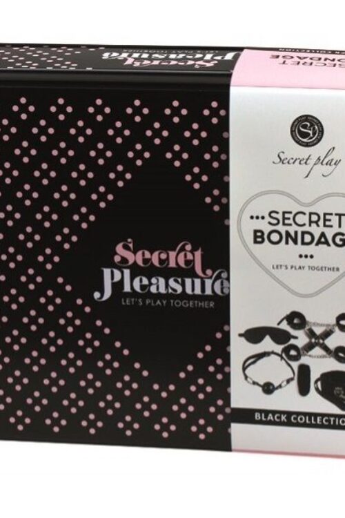 SECRETPLAY – BDSM SET 8 PCS NEGRO