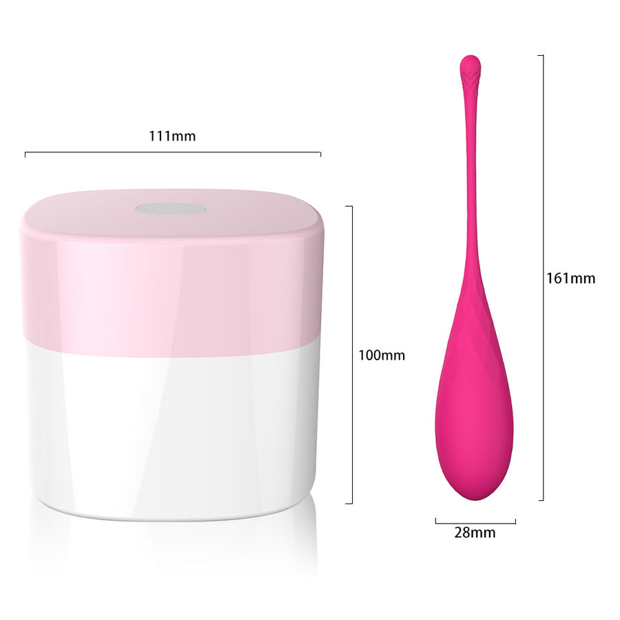 LESLIE - KEGEL FIT ENTREGADOR SUELO PELVICO 6 PESOS - Imagen 8