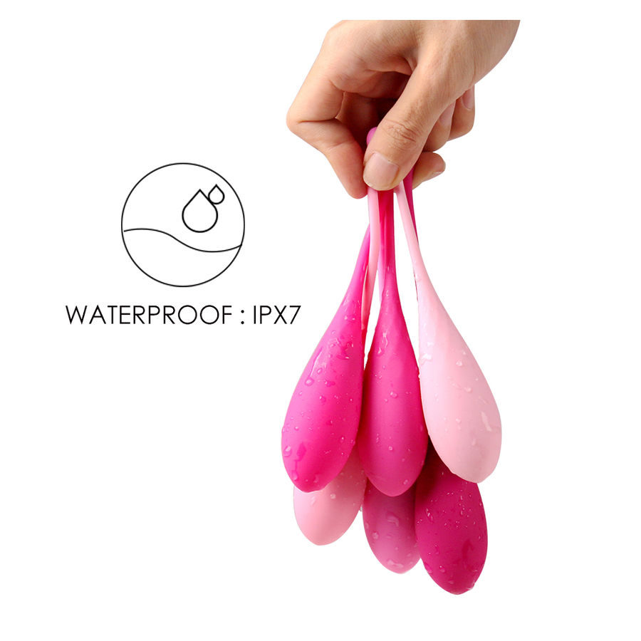 LESLIE - KEGEL FIT ENTREGADOR SUELO PELVICO 6 PESOS - Imagen 10