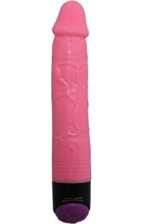 BAILE – COLORFUL SEX VIBRADOR REALÍSTICO ROSA 23 CM
