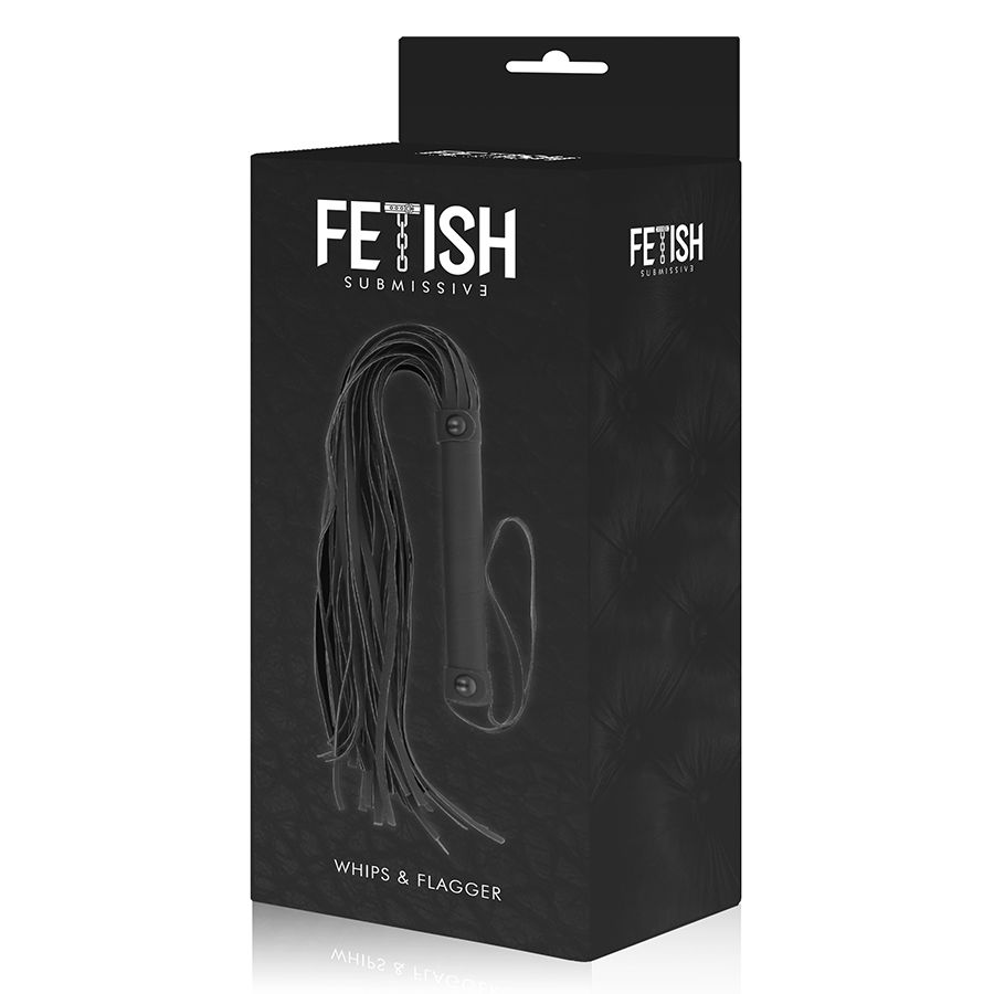 FETISH SUBMISSIVE - LÁTIGO CUERO VEGANO - Imagen 2