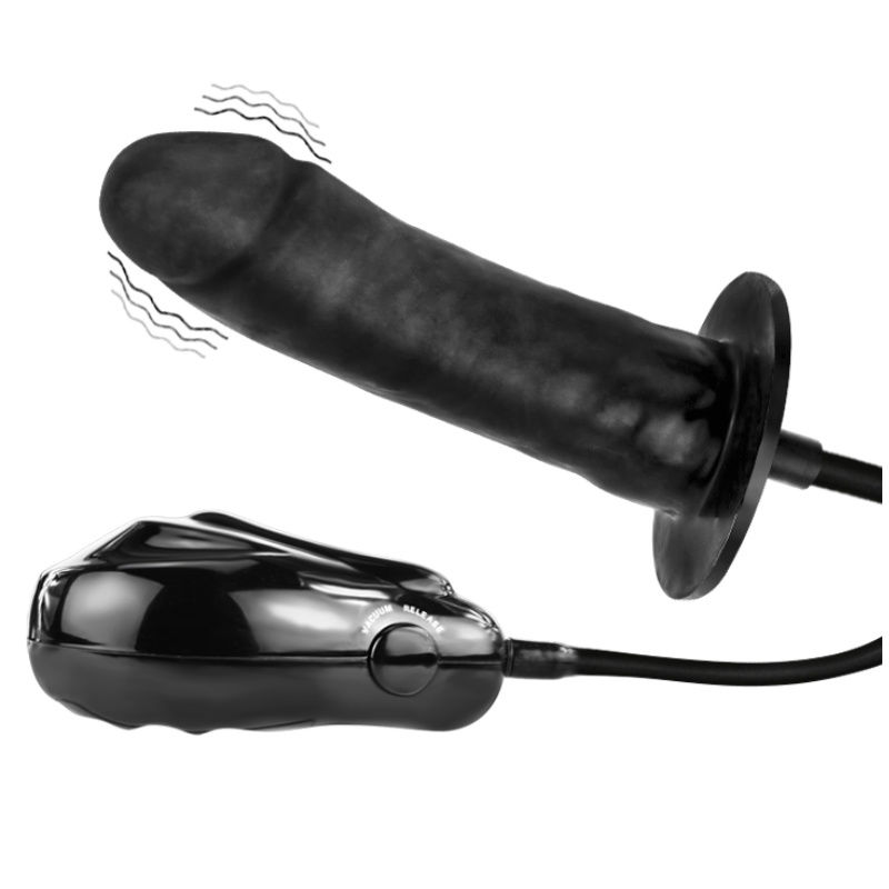 BAILE - BIGGER JOY DILDO HINCHABLE CON VIBRACIÓN 16 CM - Imagen 3