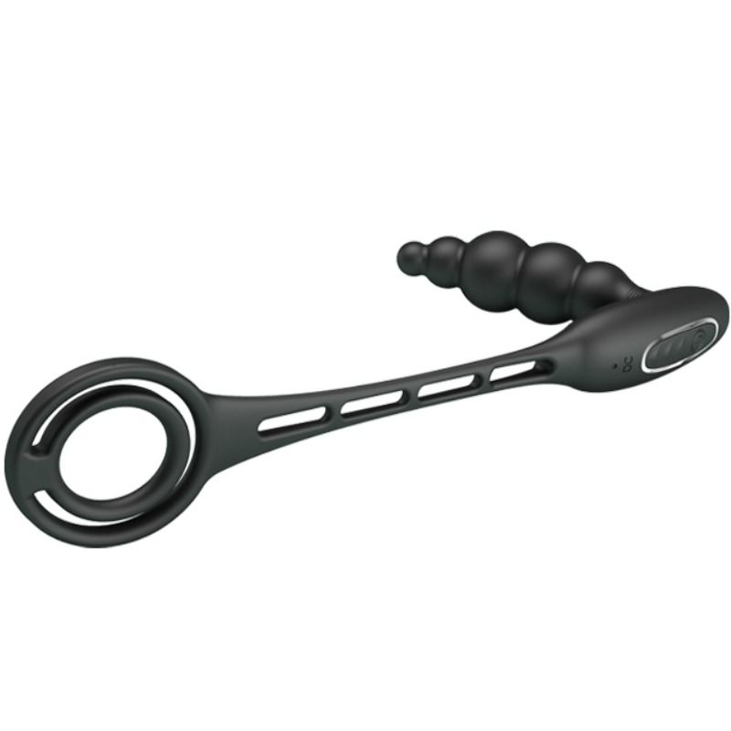 PRETTY LOVE - ANILLOS PENE CON PLUG VIBRADOR - Imagen 6