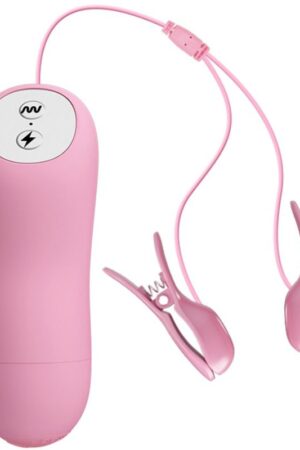 BAILE - ROMANTIC WAVE PINZAS CON VIBRACIÓN Y ELECTROSHOCK