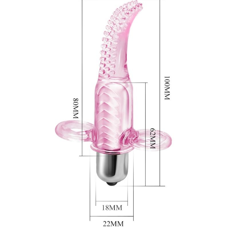 BAILE - VIBRO FINGER DEDAL ESTIMULADOR - Imagen 8