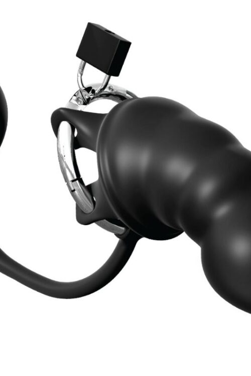 ANAL FANTASY ELITE COLLECTION – JAULA PARA PENE CON PLUG ANAL Y ESTIMULACIÓN PROSTÁTICA