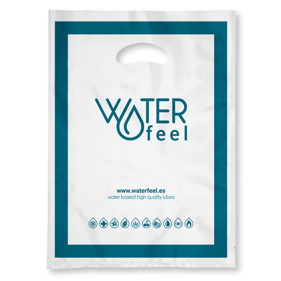 WATERFEEL - 100 BOLSAS PLASTICO GRANDES 40 X 50 CM - Imagen 3
