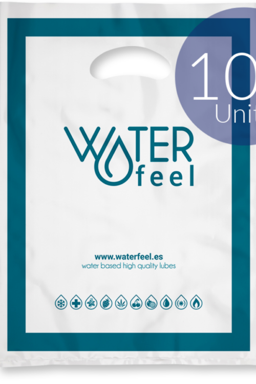 WATERFEEL – 100 BOLSAS PLASTICO MEDIANAS 30 X 40 CM
