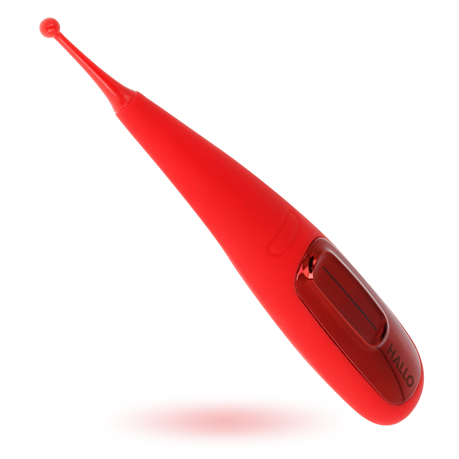HALLO - FOCUS POTENTE VIBRADOR TOUCH ROJO - Imagen 2