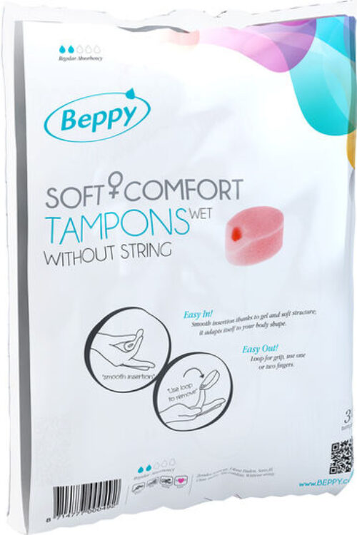 BEPPY – TAMPONES LUBRICADOS 30 UDS