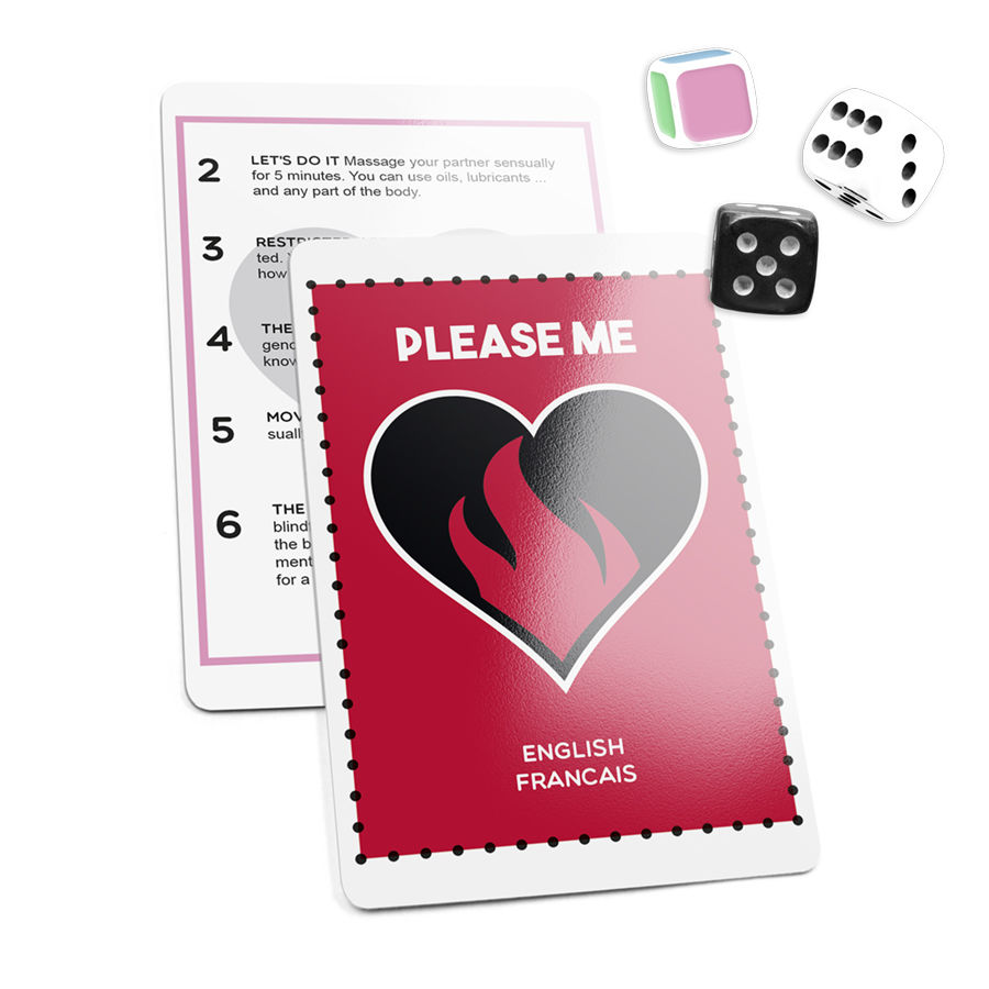 ARIA – PLEASE ME PLAY CARTAS + 3 DADOS