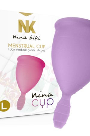NINA KIKÍ - COPA MENSTRUAL LILA - TALLA L