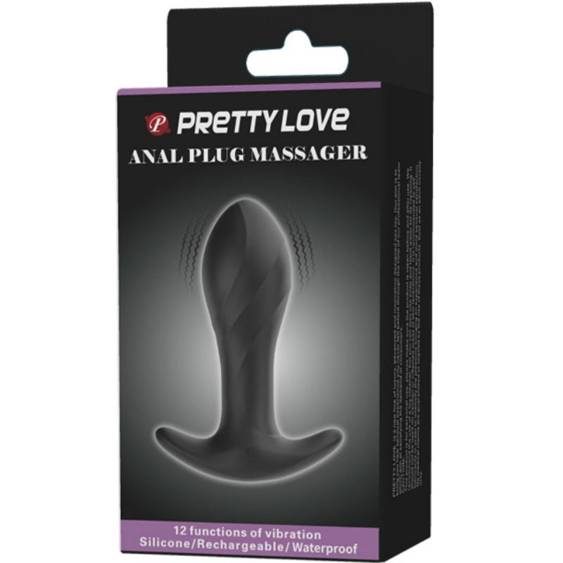 PRETTY LOVE - VIBRADOR ANAL NEGRO - Imagen 4
