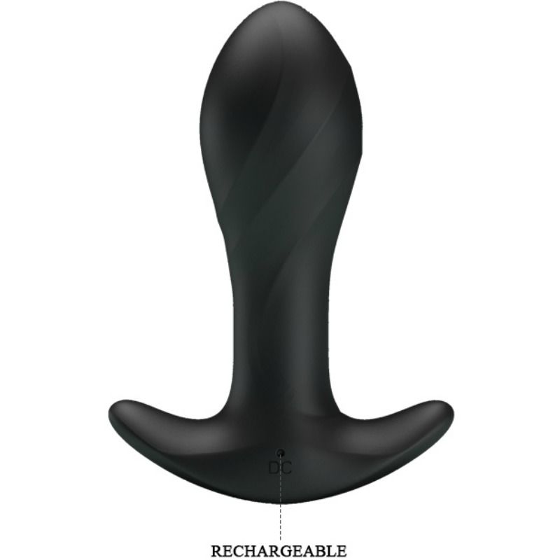 PRETTY LOVE - VIBRADOR ANAL NEGRO - Imagen 2