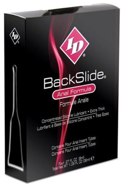 ID BACKSLIDE – ANAL FORMULA 4 TUBOS ANALES 8ML