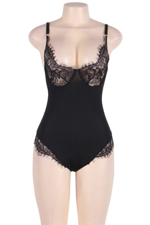 SUBBLIME – TEDDY CON FRANJAS NEGRO TALLA GRANDE