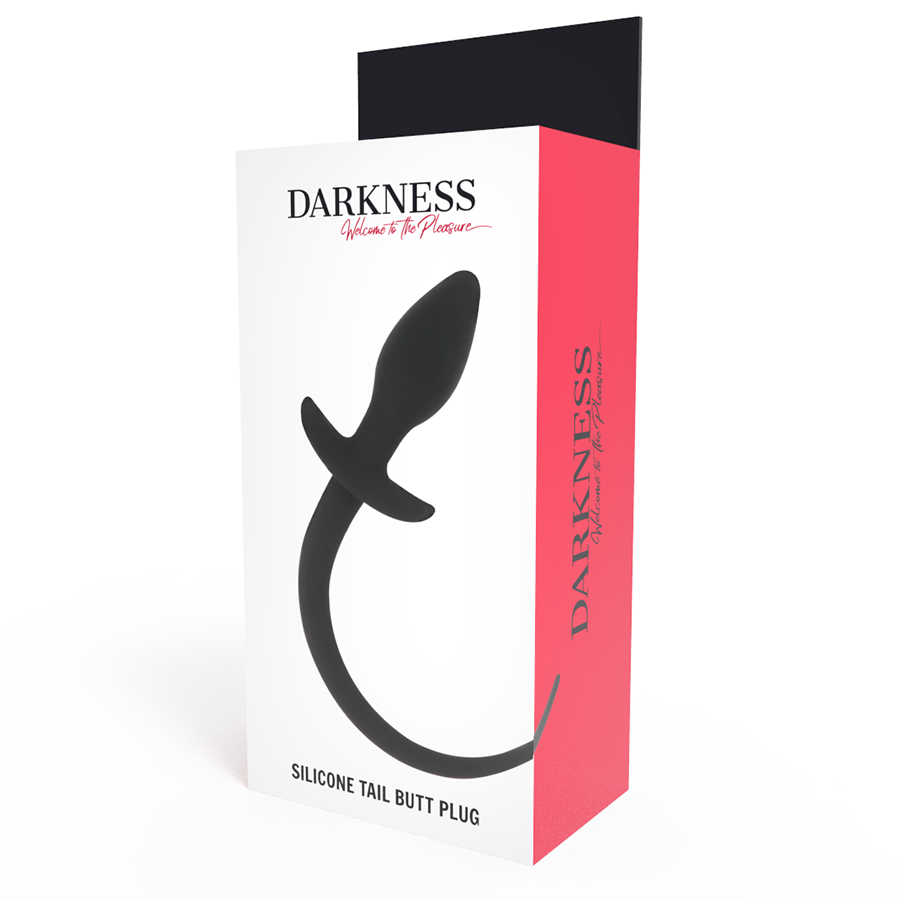 DARKNESS - PLUG ANAL 28 CM SILICONA NEGRO - Imagen 2