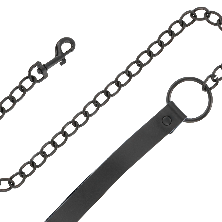 DARKNESS - COLLAR CON CADENA NEGRO - Imagen 5