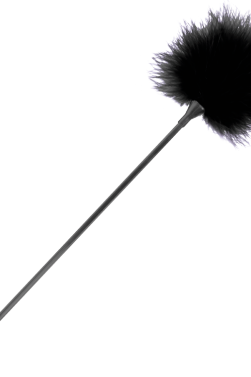 DARKNESS – PLUMA ESTIMULADORA NEGRO 42 CM