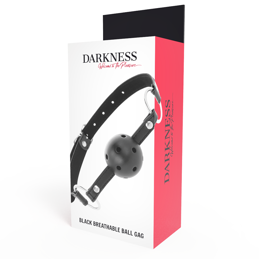 DARKNESS - MORDAZA TRANSPIRABLE NEGRO - Imagen 4